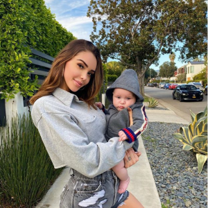 Nabilla et son fils Milann (4 mois) sur Instagram - 28 janvier 2020