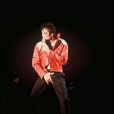 Michael Jackson en concert à Londres en 1992, tournée "Dangerous".