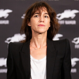 Charlotte Gainsbourg lors du photocall de " Mon chien stupide " pour la 34e édition du FIFF - Festival International du Film Francophone de Namur. Belgique, Namur, le 1er octobre 2019.