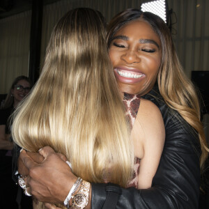 Serena Williams et Caroline Wozniacki assistent à la présentation de la nouvelle collection de "S by Serena" à New York. Le 12 février 2020.