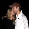 Exclusif- Enrique Iglesias et Anna Kourikova le 18 novembre 2009 à Miami. 