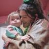 Soko et son fils Indigo Blue. Janvier 2020.