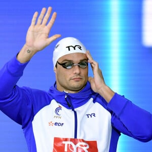 Florent Manaudou remporte la médaille d'argent au 50m nage libre - Championnat d'Europe en petit bassin à Glasgow le 7 décembre 2019.07/12/2019 - Glasgow