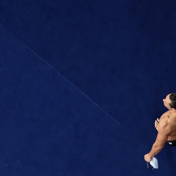 Florent Manaudou lors des championnats d'europe 2019 en petit bassin à Glasgow le 6 décembre 2019. © Inside / Panoramic / Bestimage 06/12/2019 - Glasgow