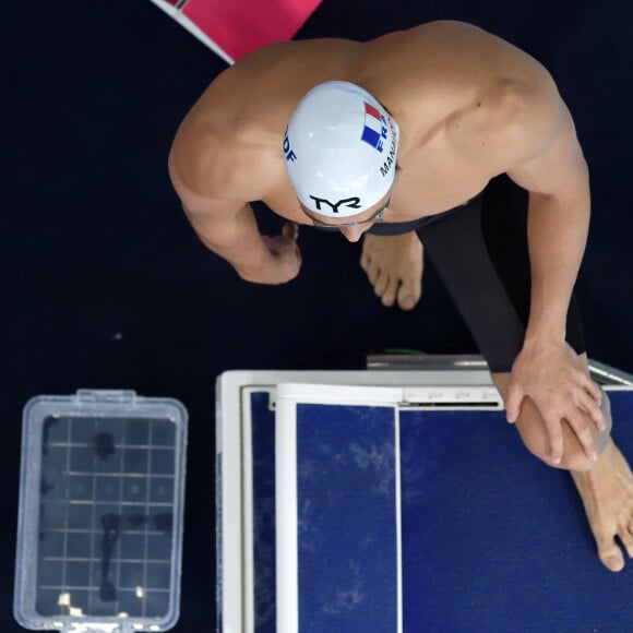 Florent Manaudou lors des championnats d'europe 2019 en petit bassin à Glasgow le 6 décembre 2019. © Inside / Panoramic / Bestimage 06/12/2019 - Glasgow