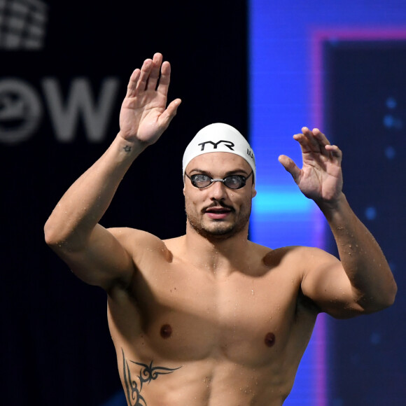 Florent Manaudou - Championnats d'Europe petit bassin à Glasgow au Royaume-Uni le 3 décembre 2019. Andrea Staccioli /Inside/Panoramic/Bestimage03/12/2019 - Glasgow