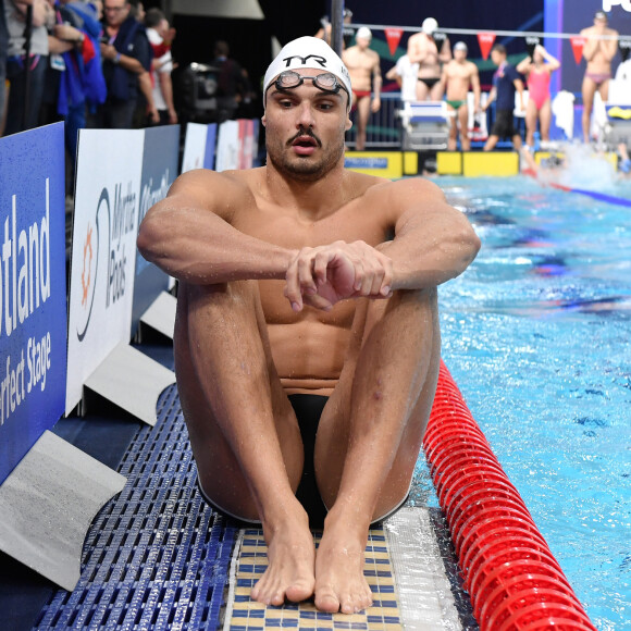 Florent Manaudou - Championnats d'Europe petit bassin à Glasgow au Royaume-Uni le 3 décembre 2019. Andrea Staccioli /Inside/Panoramic/Bestimage03/12/2019 - Glasgow