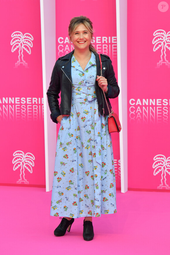 Berengere Krief lors du photocall de la soirée de clôture de la 2ème édition du "Canneseries" au palais des Festivals à Cannes, France, le 10 avril 2019. © Bruno Bébert/Bestimage
