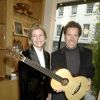 David Linley et son épouse Serena Stanhope à Londres en 2001.