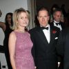 David Linley et son épouse Serena Stanhope en soirée à Londres en 2009.