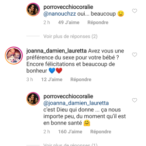 Coralie Porrovecchio répond aux questions des internautes sur Instagram, le 18 février 2020