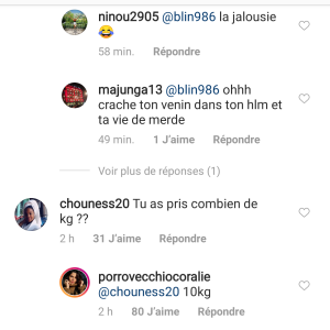 Coralie Porrovecchio répond aux questions des internautes sur Instagram, le 18 février 2020