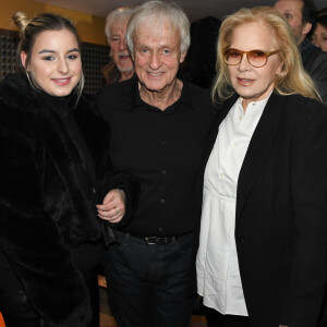 Exclusif - Dave, Sylvie Vartan avec sa fille Darina Scotti-Vartan - People au concert de Dave à Bobino à Paris le 18 novembre 2019. © Coadic Guirec/Bestimage