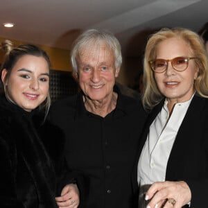 Exclusif - Dave, Sylvie Vartan avec sa fille Darina Scotti-Vartan - People au concert de Dave à Bobino à Paris le 18 novembre 2019. © Coadic Guirec/Bestimage