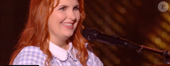 Sarah - Talent de "The Voice 9" lors des auditions à l'aveugle du samedi 22 février 2020, TF1