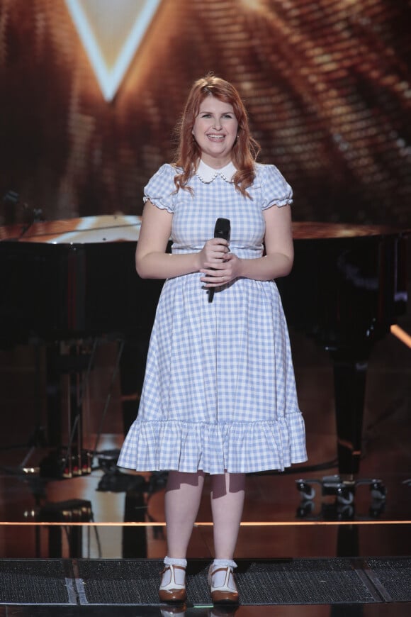Sarah - Talent de "The Voice 2020" lors des auditions à l'aveugle du samedi 22 février 2020