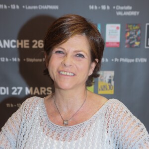 Charlotte Valandrey au 37ème Salon du Livre à la Porte de Versailles à Paris, le 25 mars 2017. © CVS/Bestimage