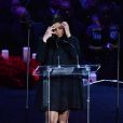 Vanessa Bryant s'exprime lors de la soirée Celebration of Life for Kobe and Gianna Bryant au Staples Center de Los Angeles, le 24 février 2020.