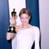 Renée Zellweger, lauréate du prix de la meilleure actrice dans un rôle principal pour "Judy" - People à la soirée "Vanity Fair Oscar Party" après la 92ème cérémonie des Oscars 2020 à Los Angeles, le 9 février 2020.