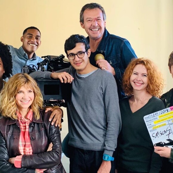 Paul des "12 Coups de midi" invité sur le tournage de "Léo Mattei", le 7 février 2020