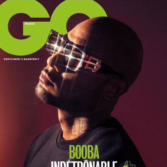 Booba en couverture du numéro de mars 2020 du magazine "GQ".