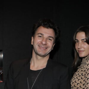 Michaël Youn et une amie Caroline à l'after-party du film "Lucky" organisé par Geoffrey Gervais (directeur artistique des Bains-Douches) aux Bains-Douches à Paris, France, le 25 février 2020. © Christophe Clovis/Bestimage