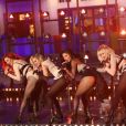Nicole Scherzinger, Kimberly Wyatt, Ashley Roberts, Carmit Bachar, Jessica Sutta - Le groupe "The Pussycat Dolls" sur la scène de l'émission "The One Show" à Londres, le 26 février 2020.