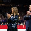 Donald Trump et sa femme Melania sont allés voir un match universitaire de football américain à la Nouvelle-Orléans. Le 13 janvier 2020