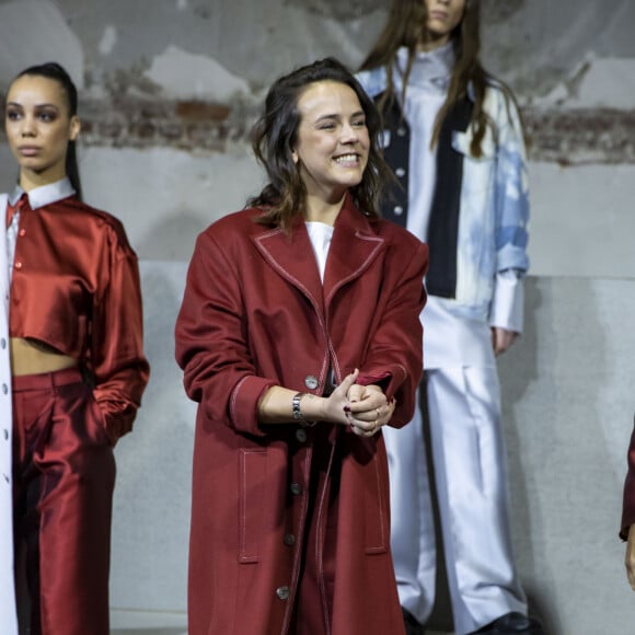 La styliste Pauline Ducruet lors du défilé de mode prêt-à-porter "Alter" automne-hiver 2020/2021 lors de la semaine de la mode à Paris, France, le 25 février 2020. © Olivier Borde/Bestimage