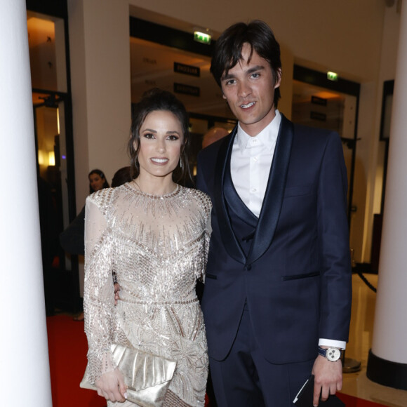 Capucine Anav et Alain-Fabien Delon - Arrivées à la 45e cérémonie des César à la salle Pleyel à Paris le 28 février 2020. © Olivier Borde / Dominique Jacovides / Bestimage