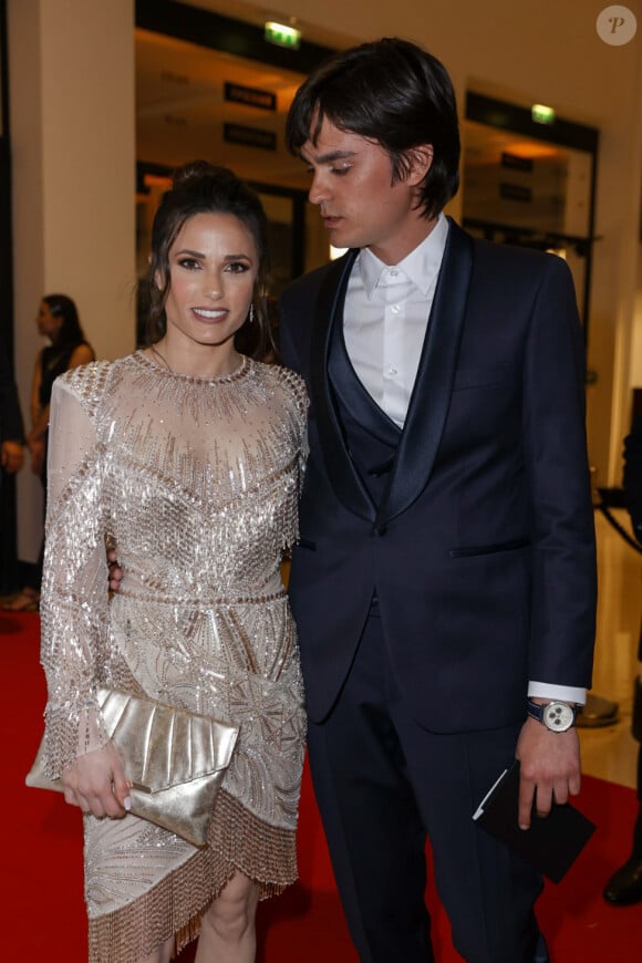 Capucine Anav et Alain-Fabien Delon - Arrivées à la 45e cérémonie des César à la salle Pleyel à Paris le 28 février 2020. © Olivier Borde / Dominique Jacovides / Bestimage