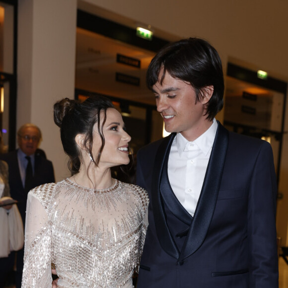 Capucine Anav et Alain-Fabien Delon - Arrivées à la 45e cérémonie des César à la salle Pleyel à Paris le 28 février 2020. © Olivier Borde / Dominique Jacovides / Bestimage