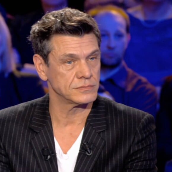 Marc Lavoine dans l'émission "On n'est pas couché" sur France 2. Le 28 février 2020.