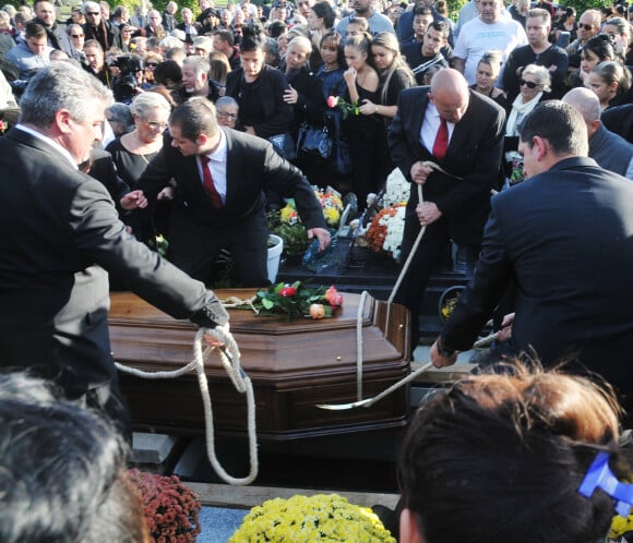 Obsèques de Manitas de Plata, à Montpellier, le 8 novembre 2014.