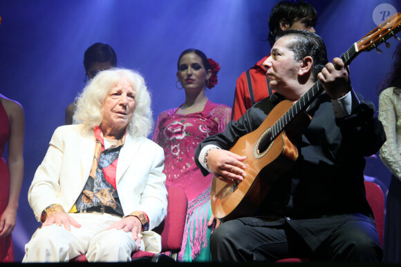 Manitas de Plata et son fils - Soirée concert "Chico Castillo" à l'Olympia, le 31 octobre 2012.
