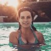 Laetitia Milot dans sa piscine - Instagram, 26 juillet 2018