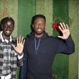 Exclusif - Mamadou Sakho et le chanteur Dadju (Dadju Djuna Nsungula) au premier goûter des étoiles au profit de l'association AMSAK à l'Orangerie au Jardin d'acclimatation à Paris, France, le 1er mars 2020.© Marc Ausset-Lacroix/Bestimage