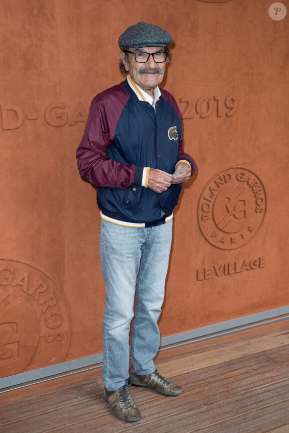 Gérard Hernandez au village lors des internationaux de tennis de Roland Garros à Paris, France, le 30 mai 2019. © Jacovides-Moreau/Bestimage