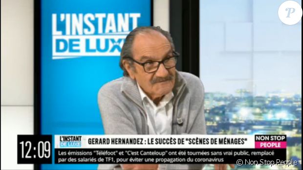 Gérard Hernandez (Scènes de ménages) dans L&#039;Instant De Luxe sur Non Stop People - mardi 3 mars 2020
