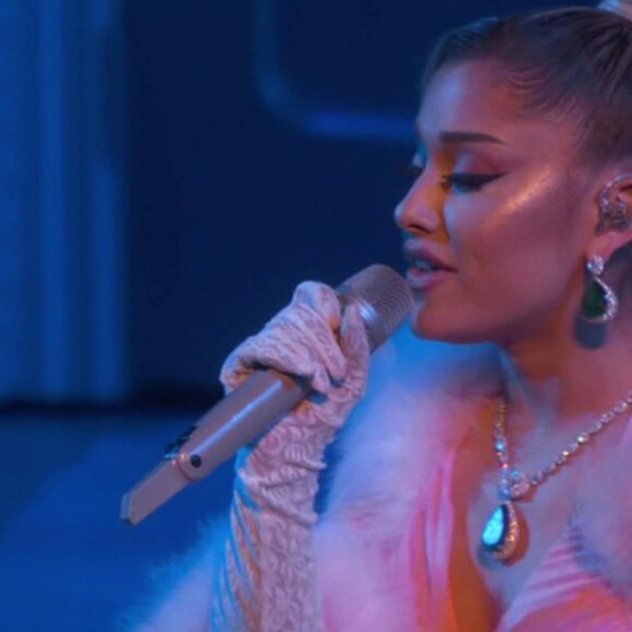 Ariana Grande lors de la 62e édition de la soirée des Grammy Awards à Los Angeles, Californie, Etats-Unis, le 26 janvier 2020.