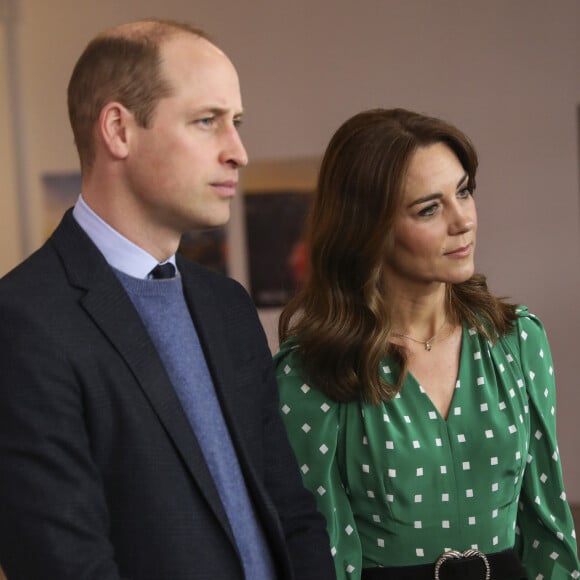 Le prince William et Catherine Kate Middleton lors d'un événement au restaurant Tribeton à Galway, Irlande le 5 mars 2020.