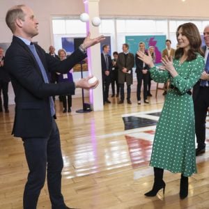 Le prince William et Catherine Kate Middleton lors d'un événement au restaurant Tribeton à Galway, Irlande le 5 mars 2020.