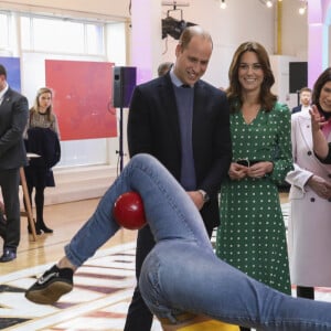 Le prince William et Catherine Kate Middleton lors d'un événement au restaurant Tribeton à Galway, Irlande le 5 mars 2020.