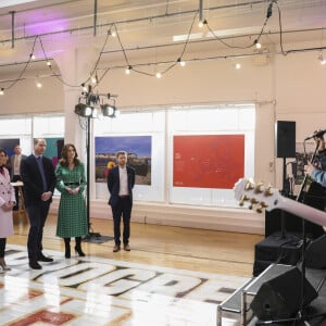 Le prince William et Catherine Kate Middleton lors d'un événement au restaurant Tribeton à Galway, Irlande le 5 mars 2020.