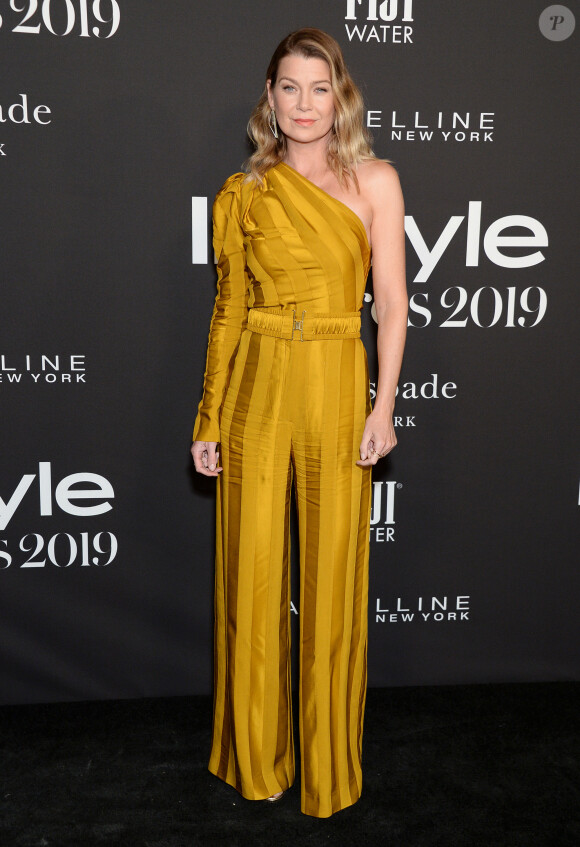 Ellen Pompeo au photocall de la 5ème édition des "InStyle Awards" au Getty Center à Los Angeles, le 21 octobre 2019.