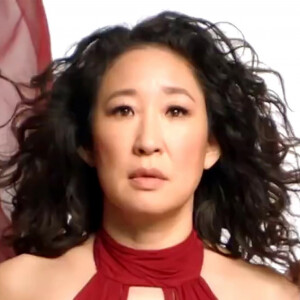 Sandra Oh et Jodie Comer dans la bande-annonce de la saison 3 de la série "Killing Eve". Los Angeles. Le 2 mars 2020.