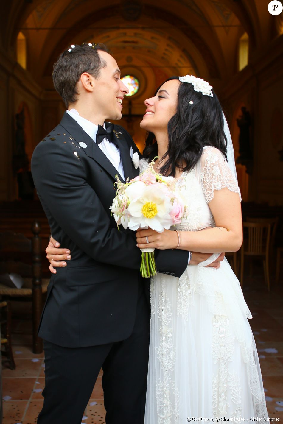  Mariage religieux  en l glise de Villanova d Aliz e et 