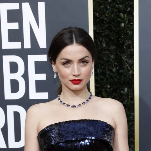 Ana de Armas - Photocall de la 77ème cérémonie annuelle des Golden Globe Awards au Beverly Hilton Hotel à Los Angeles, le 5 janvier 2020. © Future-Image via ZUMA Press / Bestimage