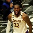 LeBron James lors du match de NBA Los Angeles Clippers - Los Angeles Lakers au Staples Center. Los Angeles, le 8 mars 2020.