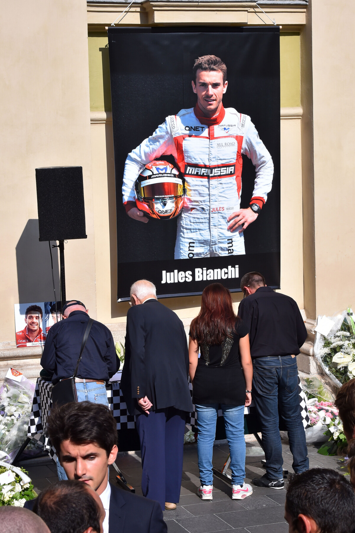 Porte-clés casque Jules Bianchi Marussia